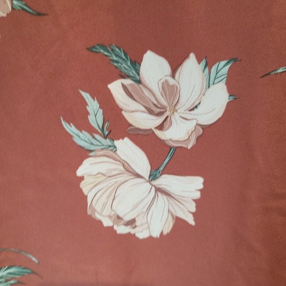 R Essentials Sleeveless Rose Pink Floral Blouse Women's XXL - Picture 3 of 12